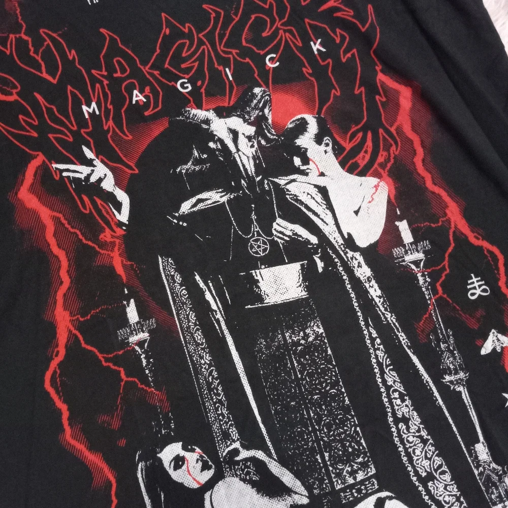 SOLD @ MARKET Killstar magick dark lord bell sleeve gothic top! Nwt! FINAL PRICE - Picture 5 of 14